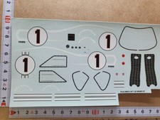 DECALS 1/24 FORD GT40 MKIV - #1 - WINNER LE MANS 1967 - COLORADO DCC1245