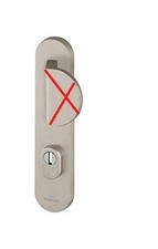 Ferrure extérieure en acier inoxydable Bricard 9900051