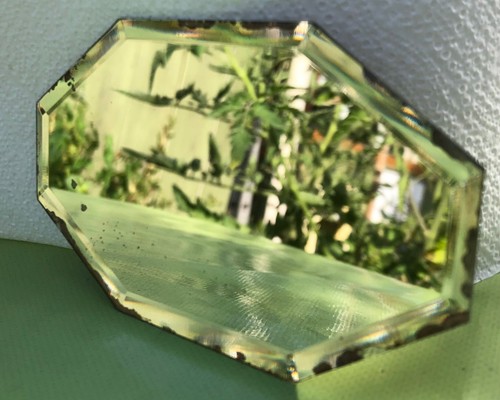 Miroir octogonal biseauté