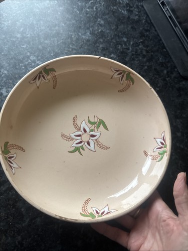 Ancien plat fruits longwy - ancien,