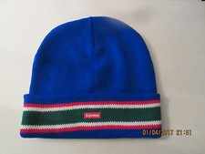 SUPREME BEANIE SOLD OUT BLUE