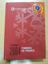 CATALOGUE YVERT & TELLIER  2004 Tome 1  Timbres de FRANCE  avec CD tres bel etat