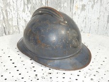 Casque adrian m15 bleu horizon jus de grenier soldat français poilu ww1 wwi