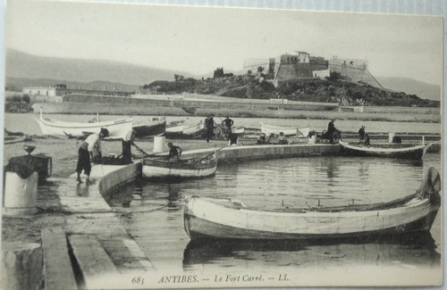 Antibes cpa fort carré - 06,
