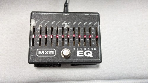 égaliseur graphique mxr m108 - Égaliseur,
