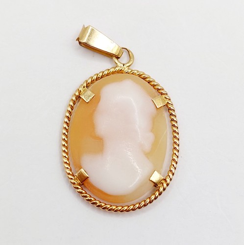 Pendentif vintage 18k - or,