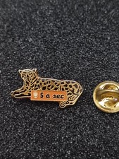 Pin's Pins Pin Enamel 43 Société Magasin Boutique LAVERIE Panthère "5 a sec" 