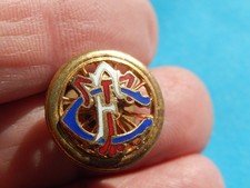 INSIGNE boutonniere émaillé TCF TOURING CLUB DE FRANCE