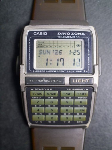 Montre numérique casio data - montre,
