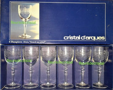Cristal d'arques  6 Verre a