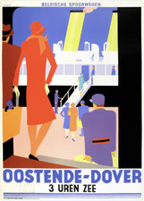 affiche poster   oostende