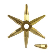 Jeux de 7 buses becs de soudage Acétylène chalumeaux 40/63/100/160/250/315/400