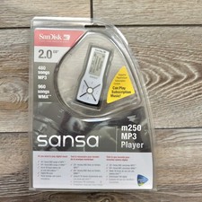 Sandisk sansa m250 mp3 music - sansa,