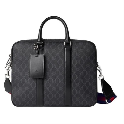 Gucci sacoche moyenne noire - gucci,