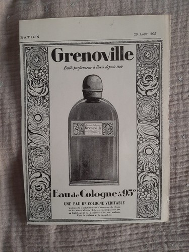 Publicité papier parfum - papier,