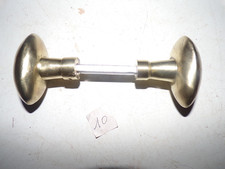 Poignées de porte anciennes en laiton