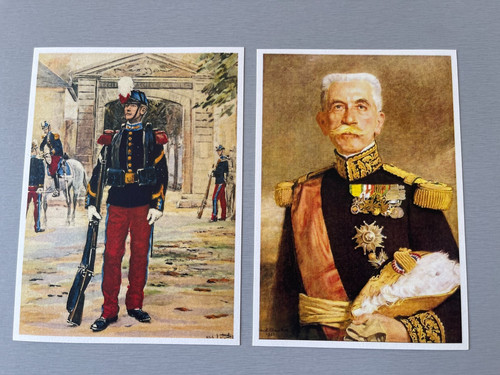 Cartes maréchal lyautey et - :,