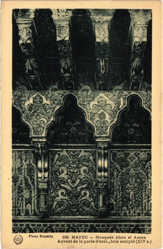 Cpa morocco flandrin - cpa,