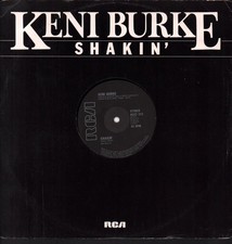 Keni Burke Shakin' 12" Vinyle UK RCA 1982 Design De La Pochette Découpée RCAT223
