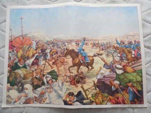 Ancienne affiche scolaire - affiche,