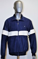 Veste survêtement PIERRE CARDIN vintage 80s bleue taille L made in USA