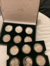 Médaille Collection Du Débarquement Trésor Du Patrimoine X 12 Pièces