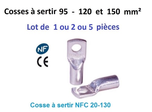 Cosses sertir électriques - cosses,