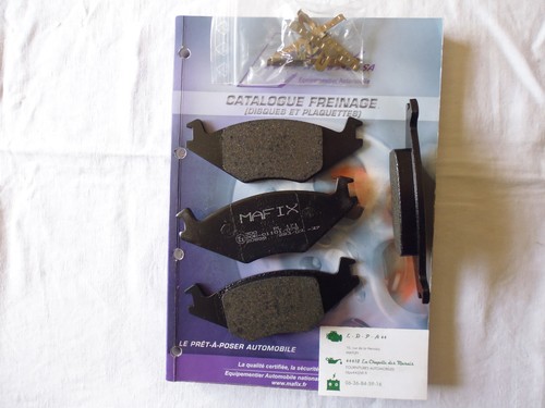 Jeu plaquettes frein - 4,