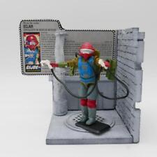 Gi joe - Figurine Eclair - Fast draw - vintage & fiche rétro complète - Hasb