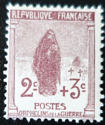 France timbre des orphelins - timbre,