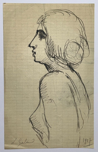 Femme nue dessin original - dessin,