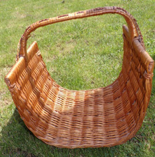 Panier à Bûche en osier