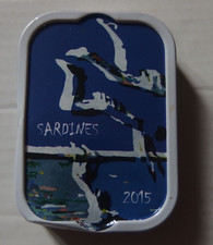 boite de sardines millésime 2015 la compagnie bretonne "les plongeurs" J Godin