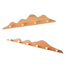 Porte-manteau Mural En Bois