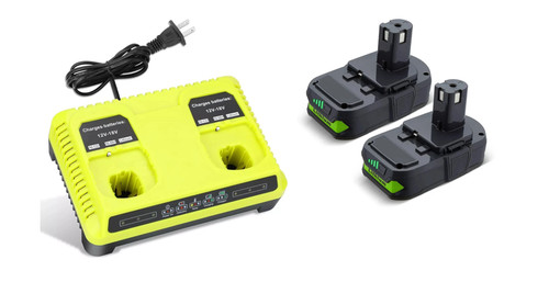 Ryobi p117 compatible dual - p117,