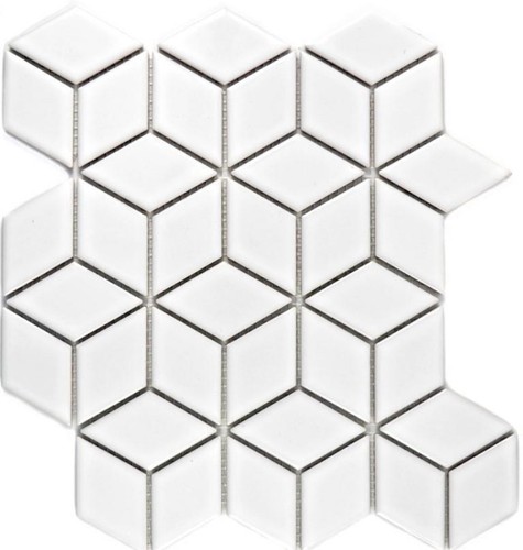 Mosaïque céramique cube - céramique, 3d
