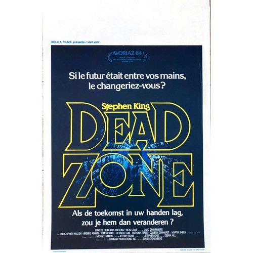 Dead zone affiche film - dead,