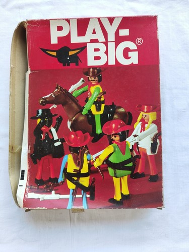 Play big western cow - cow-boy, set