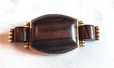 Broche Art Déco plaqué or