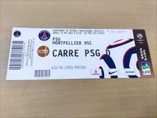 TICKET MATCH PSG - MONTPELLIER