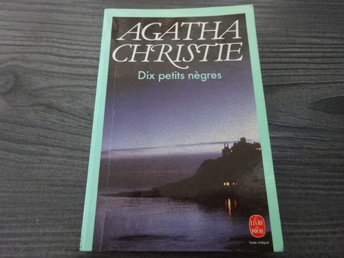 Dix petits negres agatha - negres, (agatha