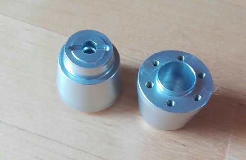Aluminum rear wheel hex hub - rear,