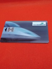 CARTE CARD TELEPHONIQUE TÉLÉPHONE LOGO SNCF PARIS-LILLE 100F TELECARTE 120
