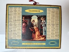 ANCIEN CALENDRIER  LA POSTE 1951 ALMANACH DES PTT avec Documentation SNCF 1950