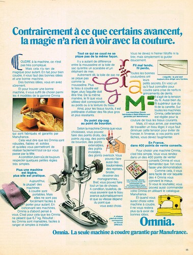 Publicite 1975 omnia - ,