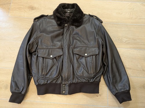 Blouson cuir doublure - cuir,