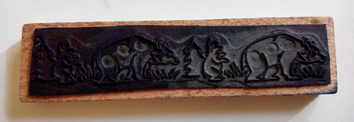 Ancien tampon encreur sur - ancien,