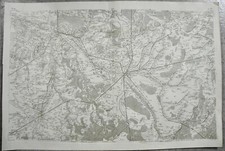 CASSINI CARTE IN PLANO 630mm X