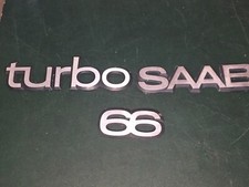 Emblème de coffre TURBO SAAB
