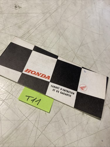 Honda moto carnet - , livret